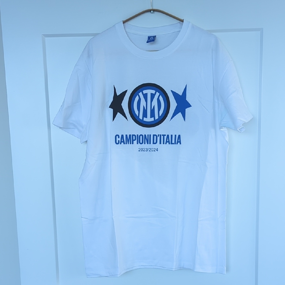 Inter Milan - White Campioni D'Italia T-Shirt